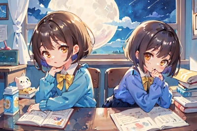 「なに？」「…ううん。」
