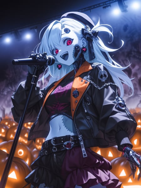サイボーグゾンビアイドルのハロウィンライブ