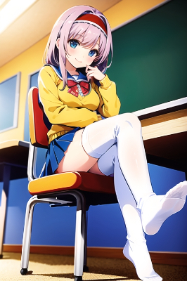 お嬢様の靴下
