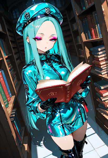 たまには図書館で勉強もね