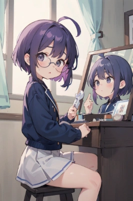 鏡の中の理想の自分