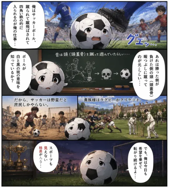 サッカーボールの独り言