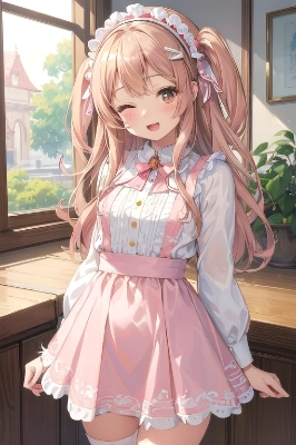 （再投稿）pretty eye, アイリス・可愛いお洋服、6変化♩