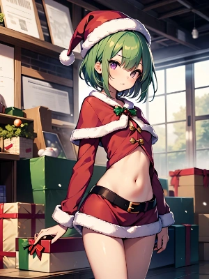 クリスマステヌキちゃん