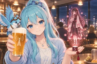 碧衣と漆(2026/10/14、ビアバーにて)