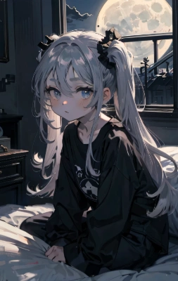 月下の孤独