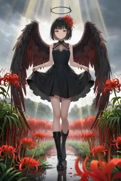 彼岸花と堕天使