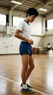 体操服少年