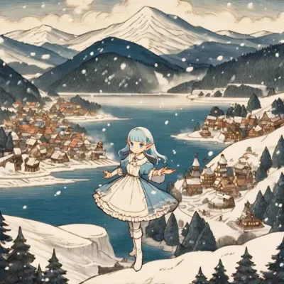 雪の妖精