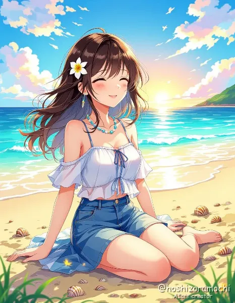 海辺のサンセットダンス - Sunset Dance by the Sea