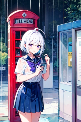 放課後のにわか雨