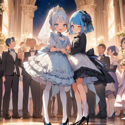 夜のパーティー