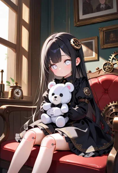 黒白(こくはく)の少女