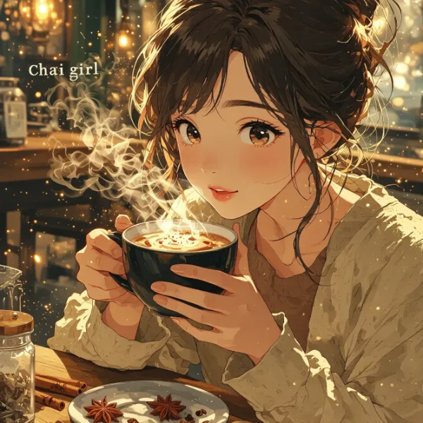 チャイの香りに包まれた夜のひと時