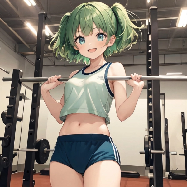 バーの位置がえっちになっちゃったうちの子