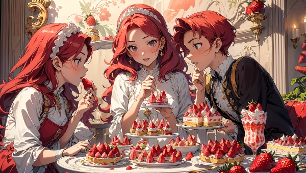 苺スイーツ品評会