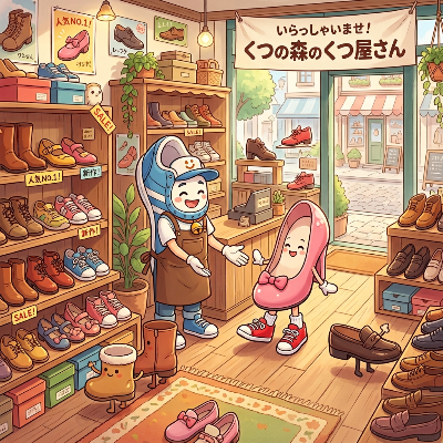 とにかく靴！