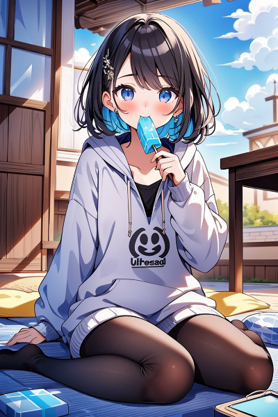 ちょっと暖かい日にアイス