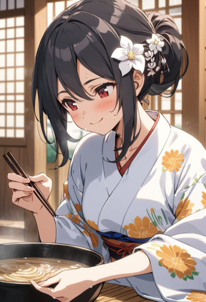 大盛りのうどん