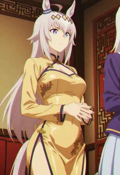 チャイナドレスのオグリキャップ（ウマ娘）