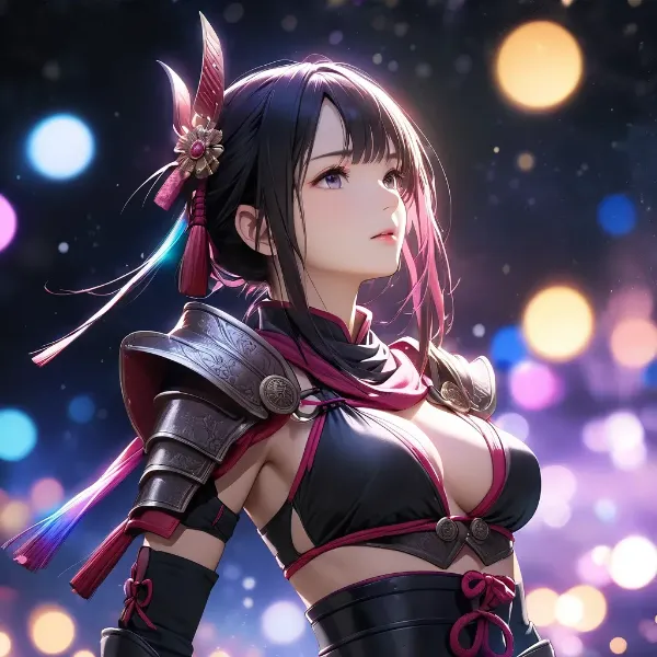 星空に誓う戦士の決意