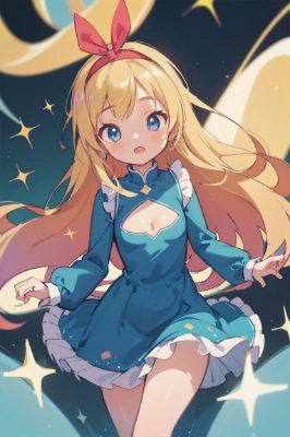 金髪少女