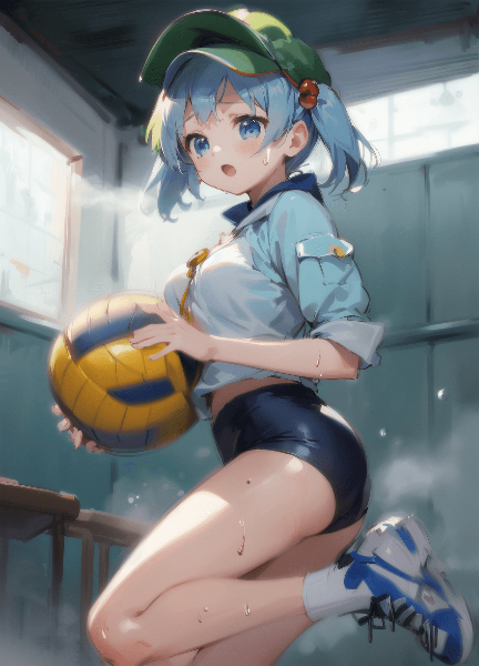 河城にとりとドッジボール！(part10)