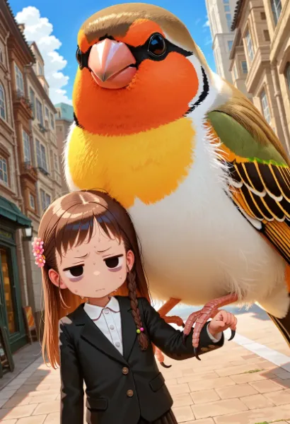 手乗り文鳥
