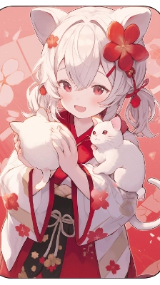 猫と獣耳少女