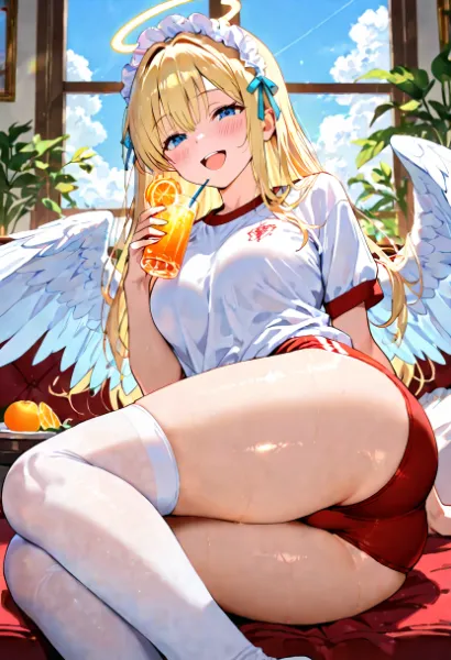 ニーハイブルマのギャルメイドさん！