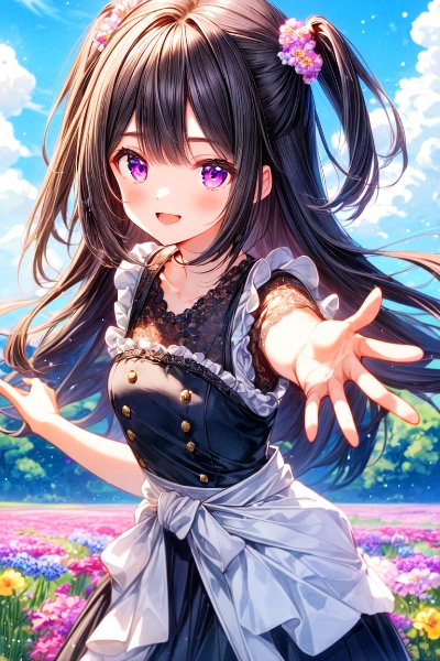 天国みたいな場所にいる、うちの子★(4枚)