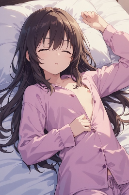 寝てる女の子見るだけ