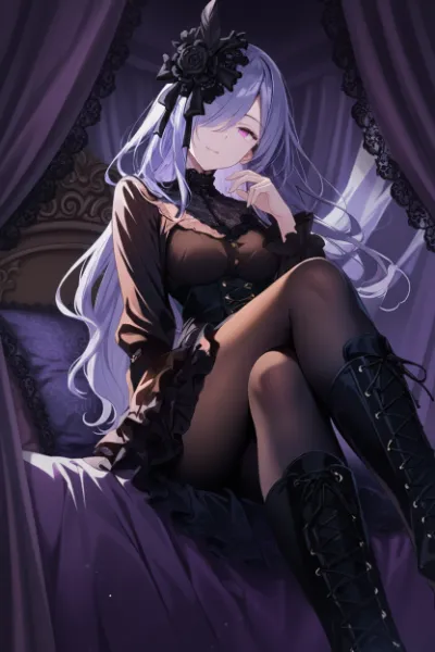 黒薔薇の貴婦人と深夜の囁き