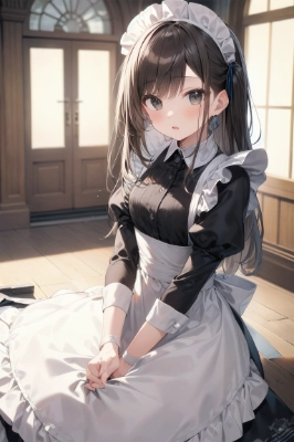 メイドの女の子