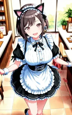【東雲絵名】メイドえっち｜本編135枚