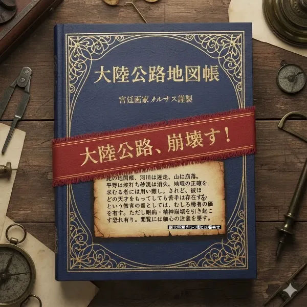うちの宮廷画家が地図帳を上梓してしまった