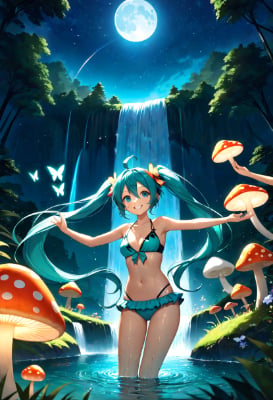 夜の光の誘惑