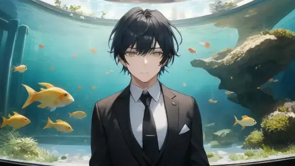 AI水族館と黒髪短髪少年・その1