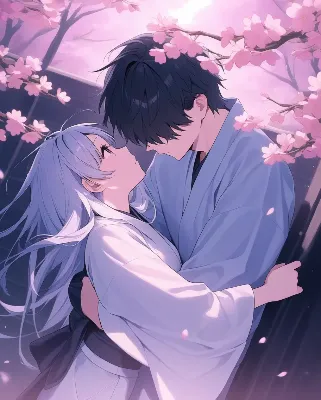 桜の下の恋人たち