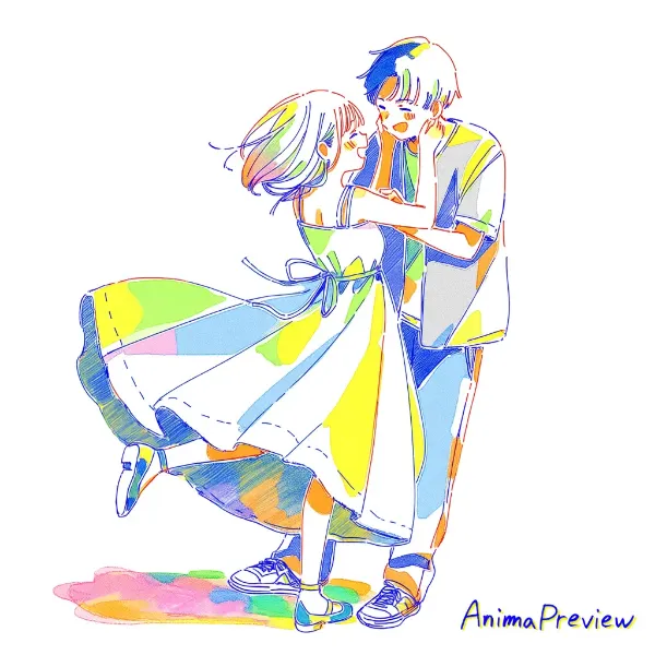 虹色の恋の抱擁