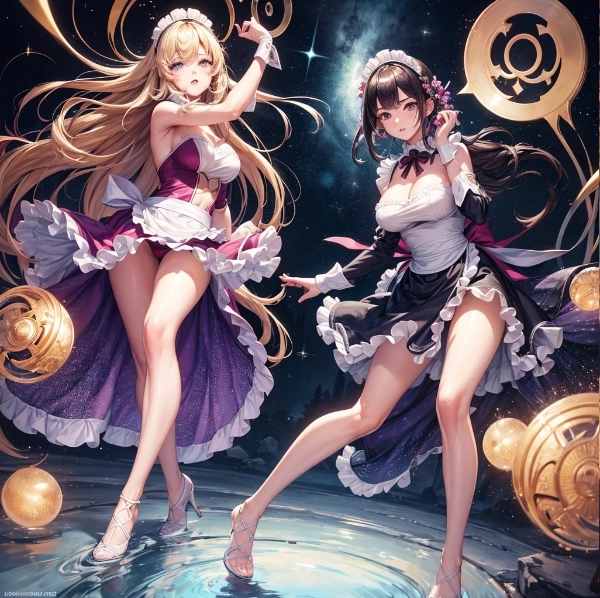 戦うメイドさん