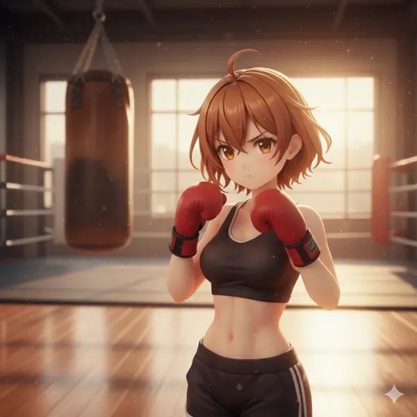 おま好きシリーズ番外編 元気っ子 × ボクシンググローブ