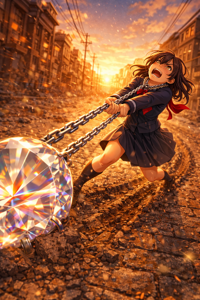 このダイヤ、巨大や