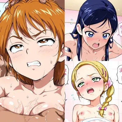 美墨なぎさ 雪城ほのか 九条ひかりがソープ初出勤！535枚
