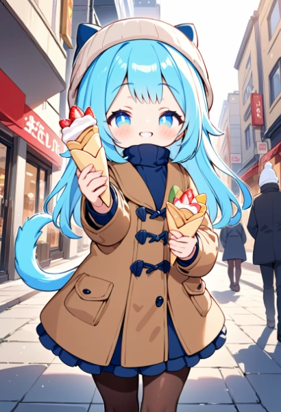 「クレープ、クレープ～♪」