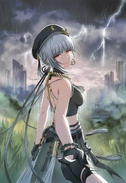 散華を慰めるために手をしっかり握りしめる