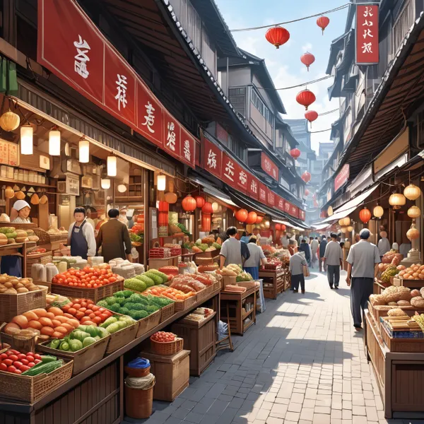 お題：商店街