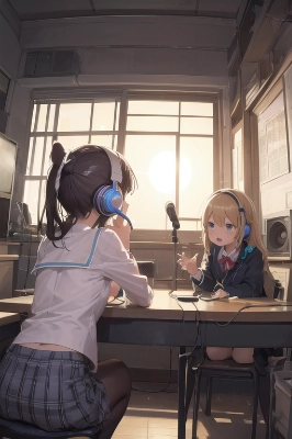 ラジオブース