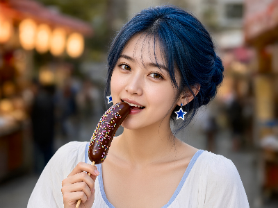 リンちゃん💙チョコバナナ