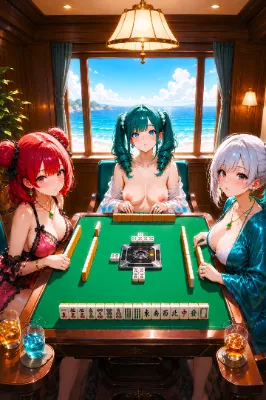 いつも僕を脱衣麻雀に誘ってくる女友達🀄️